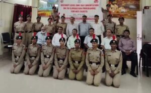 एनसीसी कैडेटों को दी गई टीबी से बचाव और उपचार की जानकारी