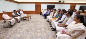 प्रधानमंत्री ने NDA के नये राज्यसभा सदस्यों से की मुलाकात, जनता से जुड़े रहने की दी सीख