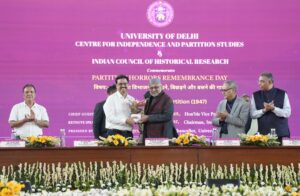 भारत का विभाजन मानव इतिहास के सबसे बड़े सामूहिक पलायनों में से एक था : उपराष्ट्रपति