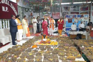 केन्द्रीय जेल में सवा लाख पार्थिव शिवलिंग निर्माण महायज्ञ का आयोजन