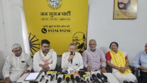 जन सुराज का सरकार पर हमला, मनोज भारती ने कहा – पीएचडी-रिसर्च स्कॉलर्स के साथ हो रहा अन्याय