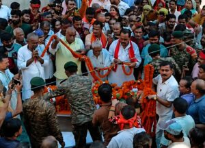 सोनपुर में सैन्य सम्मान के साथ हुआ शहीद नवीन सिंह का अंतिम संस्कार