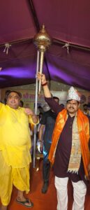 साईं धाम की भक्ति में सराबोर हुआ मैरवा, शिक्षा मंत्री ने की पूजा-अर्चना