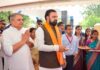 बलुआ में डॉ. जगन्नाथ मिश्र की प्रतिमा का मुख्यमंत्री ने किया अनावरण