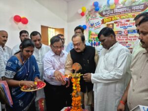 नवादा में 300 खिलाड़ियों का सम्मान, सांसद ने की खेल महोत्सव की घोषणा