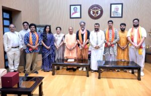 मुख्यमंत्री योगी से मिली फिल्म ‘हनुमान अंश’ की टीम