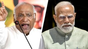 खरगे के बयान पर बवाल: FIR दर्ज कराने थाने पहुंचे BJP कार्यकर्ता, 24 घंटे में माफी की मांग