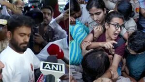 दिल्ली में तिरंगा यात्रा से पहले अभिजीत दीपके और नेहा बोरा हिरासत में, कनॉट प्लेस में भारी सुरक्षा व्यवस्था