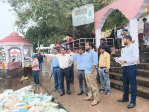 छठ महापर्व 2026: पटना के बांकीपुर अंचल के सभी 18 गंगा घाटों का नगर आयुक्त ने किया निरीक्षण