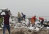 गंगा नदी में हो रहे कटाव पर सांसद रूढ़ी के पहल से शुरू हुआ राहत बचाव कार्य