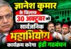 ज्ञानेश कुमार के खिलाफ 30 अक्टूबर को सार्वजनिक महाभियोग कार्यक्रम करेगा इंडी गठबंधन