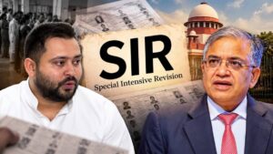 बैरिकेडिंग पर चढ़े तेजस्वी, माले के पूर्व विधायक बेहोश; पटना में SIR-CEC के खिलाफ महागठबंधन का लोकभवन मार्च
